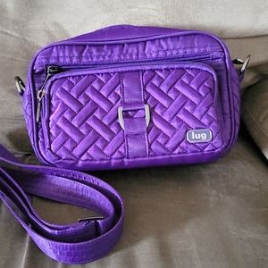 Lug Concord Purple Carousel Mini Crossbody Bag